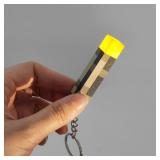 Mini Rechargeable Flashlight Keychain | Plastic...
