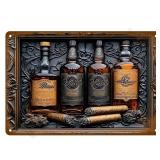 Vintage Bar Metal Signs Bathroom House Living...