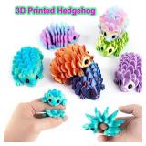 3D Printed Hedgehog Figurine Joint Mobility...