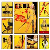 Classic Hot Movie Kill Bill Poster Film Canvas...