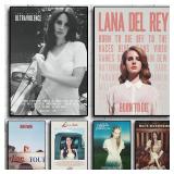 Lana Del Rey Hot Music Album Poster Canvas...