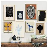 Abstract Minimalism Lemon Vase Geometric Wall...