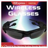 VIKEFON Glasses Headset Stereo Earphones...