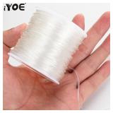 iYOE 0.5-1.5mm Elastic Cord String Transparent...
