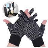 1/5/10 Pairs Cycling Fingerless Gloves...
