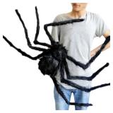 Halloween Big Plush Spider Halloween Decoration...