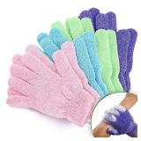 1-10pcs Colourful Exfoliating Gloves, Bath...