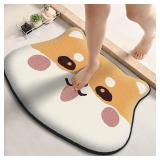 Thickened special-shaped bathroom absorbent...