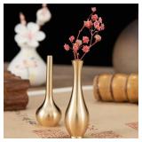 New Mini Vase Gold Home Decor Living Room...