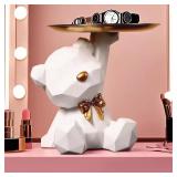 Kawaii Geometric Butterfly Bear Tray Living...