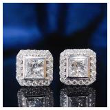 Huitan Low-key Gorgeous Cubic Zirconia Stud...