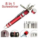 8-in-1 Aluminum Alloy Screwdriver Pen -...