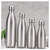 Stainless Steel Water Bottle 1 Liter Free...