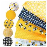 5pcs Fabric, Printed Fabric,  PreCut Fabric;...