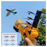 HOT_Airplane Launcher Bubble Catapult With 6...
