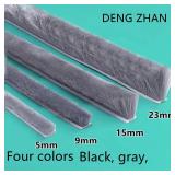 Black 10M Door Window Windproof Dust Sound...