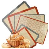 1PC Silicone Baking Mat for Oven, Thin 0.4mm,...