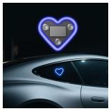 Solar-Powered Led Car Window Neon Lights -...