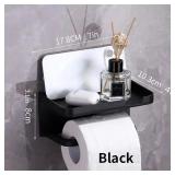 1 Pack Wall-Mounted No-Drill Toilet Paper...