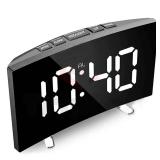 Electronic Alarm Clock Noiseless Design Digital...
