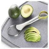 Avocado Slicer 2 In 1 Stainless Steel Avocado...