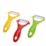 LMETJMA Ceramic Peeler 4 Color Vegetable Fruit...