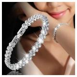 Luxury Roman Crystal Bracelet For Women Fashion...