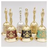 1PC Retro Metalen Tone European Style Hand Bell...