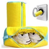 1PCS Wash Shoes Bag Padded Net Laundry Shoes...