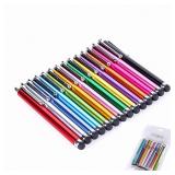 10Pcs/Set Capacitive Pen Colorful Metal Touch...