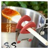 Pot Spoon Holder Pot Clip Holder Anti Scald...