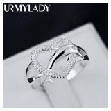 High quality 925 Sterling Silver fine Love...