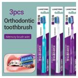 3PC Clean Orthodontic Braces Adult Orthodontic...