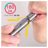 Double Pipe Whistle Pendant Keychain High...