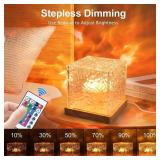 Newest 16 Colors Night Light Remote Ocean Wave...