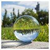 Clear Glass Crystal Ball Deck Decor  Balls...