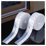 Self-adhesive silicone sealing strips for...