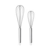 LMETJMA 8' 10' 12' Egg Whisk Stainless Steel...