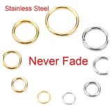 100pcs PVD Stainless Steel Open Jump Rings Lot...