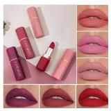 6-Color Matte Lipstick , Non-Fading, Non-Stick...