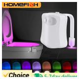 HOMEFISH Wireless Motion Sensor LED Night Light...