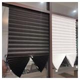 1Pc Shades Self-adhesive Half Windows Nonwoven...