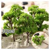 10pcs Model Trees Ornaments Decoration 4CM...