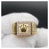 Europe and The United States Retro Inlaid Shiny...