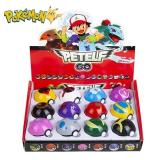 12Pcs Pokemon Figure Pokeball Toys Pikachu...