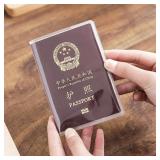 1-3PCS Passport Protective Cover Transparent...