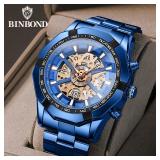 BINBOND Mens Quartz Watches Top Brand Luxury...