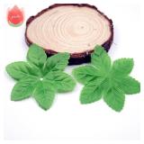 150Pcs Green Plants Artificial Flowers Leaves...