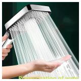 Adjustable Shower Head 3 Mode Rainfall Shower...