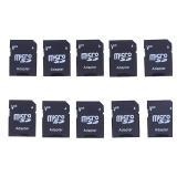 10 Pcs Micro SD TransFlash TF To SD SDHC Memory...